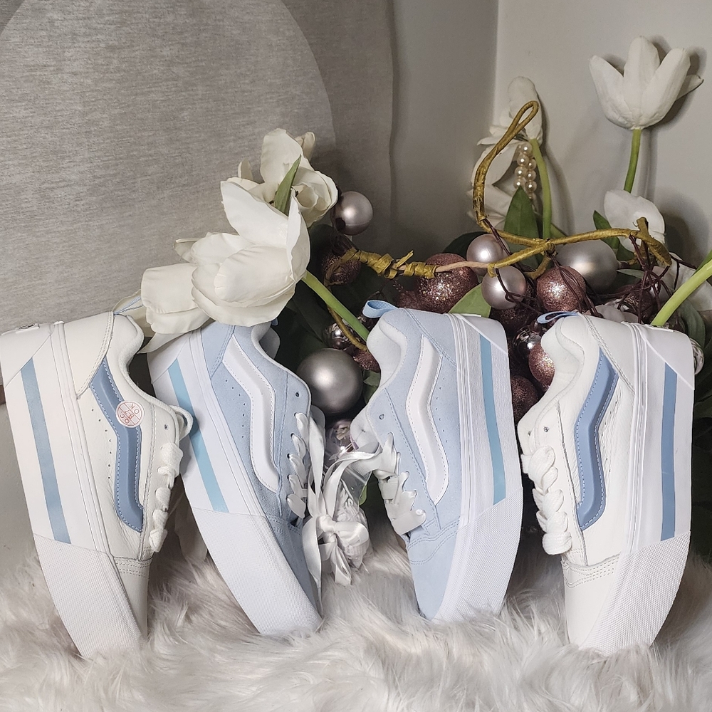 Vans knu lowers! Set of 2 pairs Women's shoes New - Picture 1 of 6
